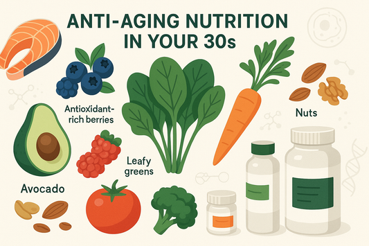 30代から始めるアンチエイジング｜老化を防ぐ栄養素とおすすめサプリ